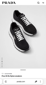 Кроссовки Prada