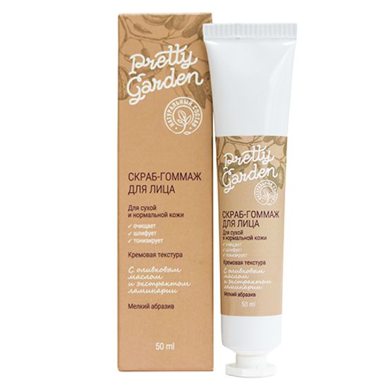 Скраб-гоммаж, для сухой и нормальной кожи Pretty Garden