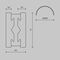Шинопровод круглый из полукругов 1500мм Maytoni Technical FLARITY Busbar trunkings Flarity TRX154-2SR-D1500-BS