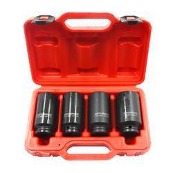 OPT-40204 Набор ударных головок глубоких 1/2", 4 предмета, 30-36 мм