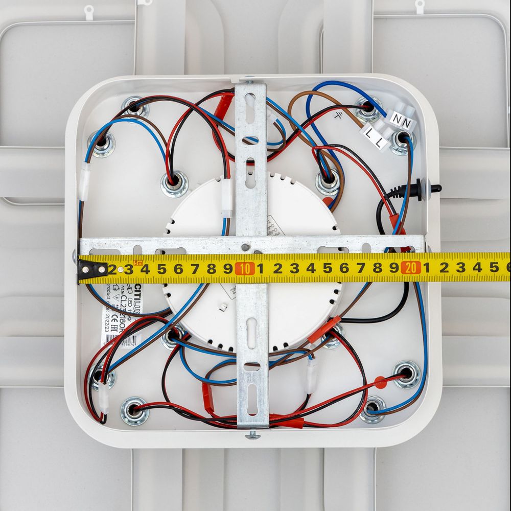 Citilux Марсель CL232180R LED Люстра с пультом Белая