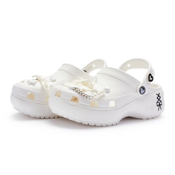 Crocs Classic Platform Clog 'White'
