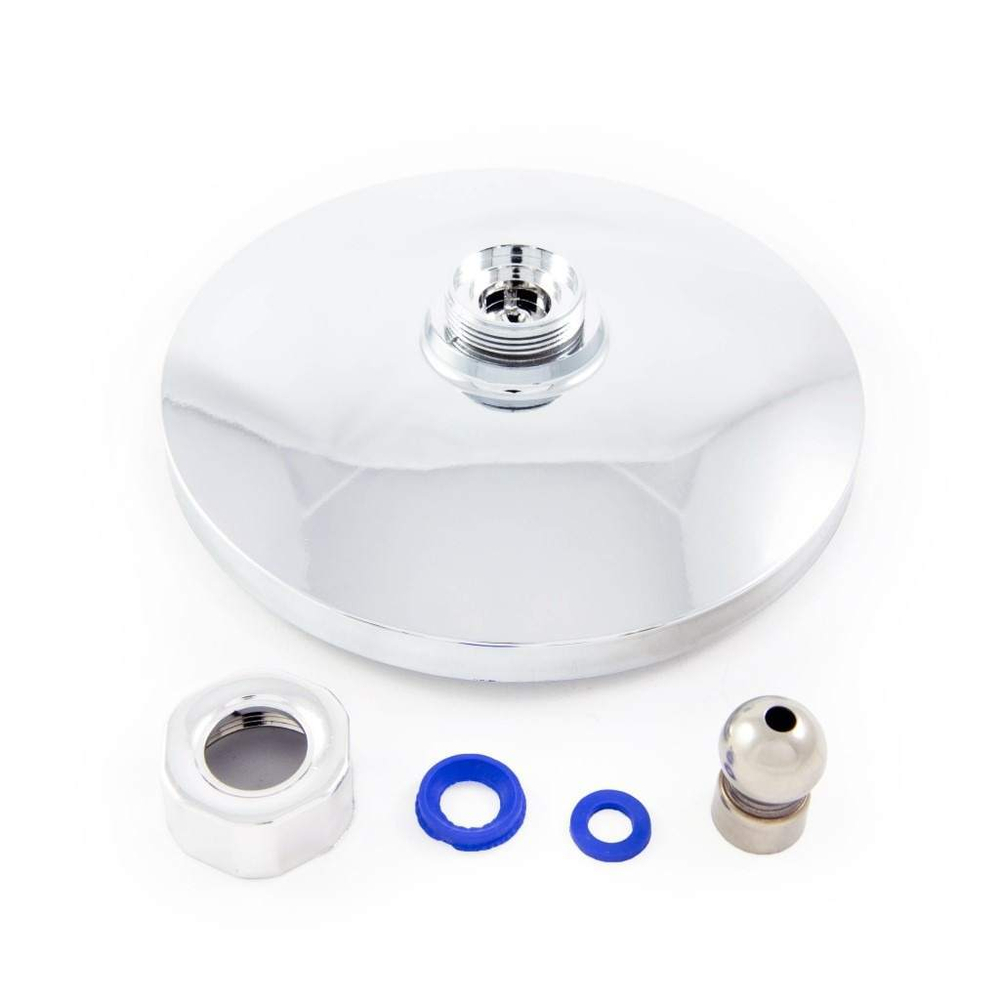 Лейка для верхнего душа Ø 200 мм, светло-серая + хром DC 5024