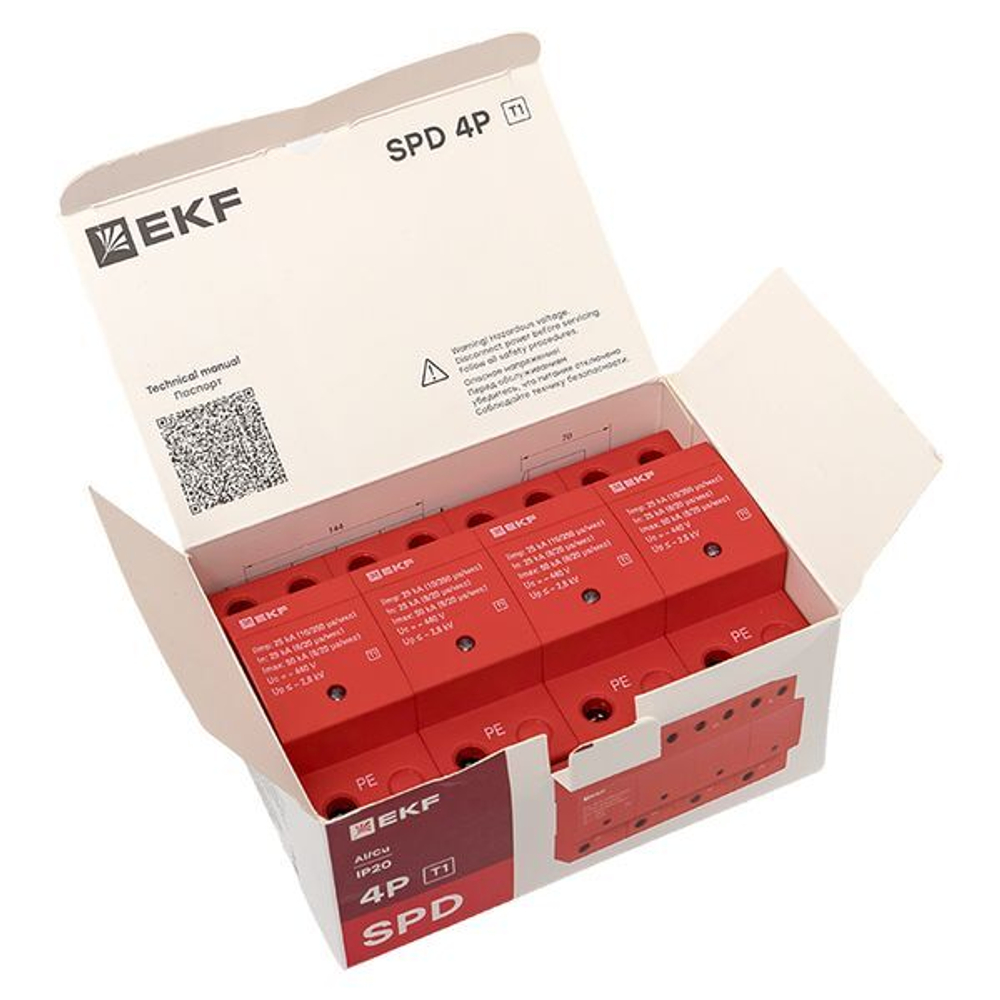 УЗИП  EKF spd-t1-4p