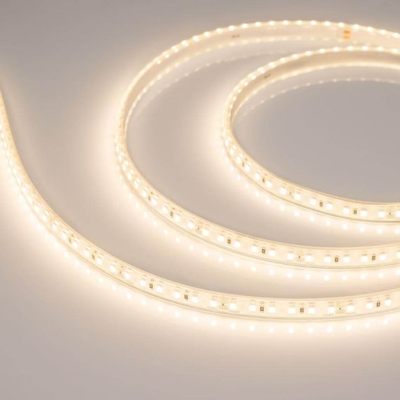 Светодиодная влагозащищенная лента Arlight 16,8W/m 120LED/m 2835SMD теплый белый 5M 029043