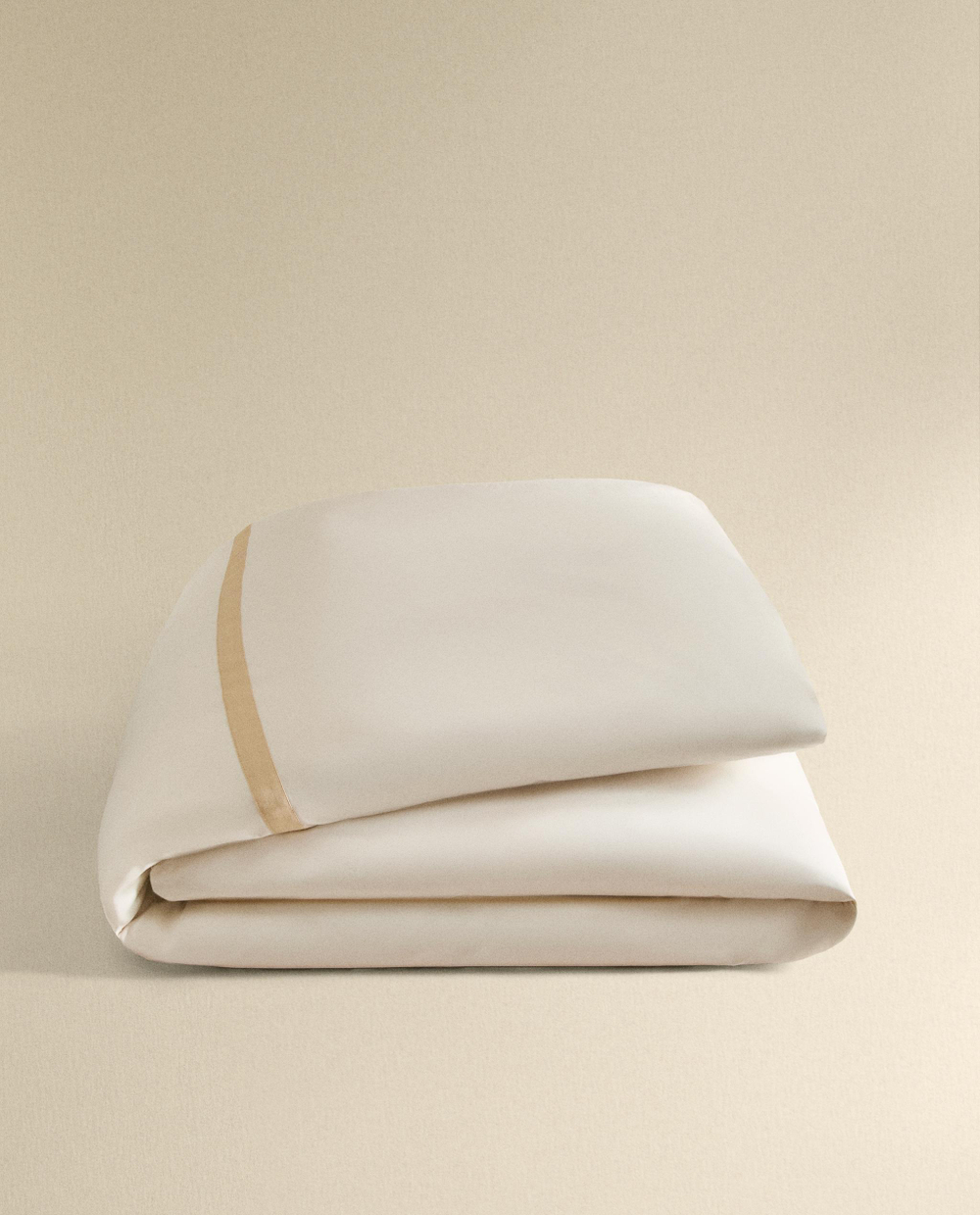 Пододеяльник Zara Home сатин, хлопок 100%, однотонный, 5178/088