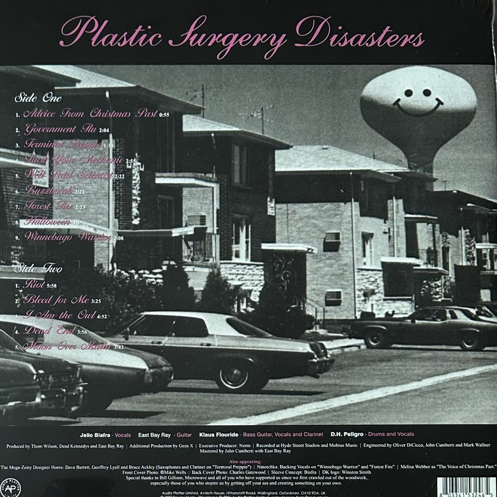 Dead Kennedys ‎– Plastic Surgery Disasters (Европа 2021г.)