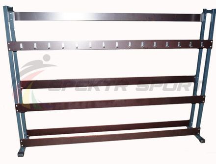 Стеллаж для лыж двусторонний (на 30 пар) ЛХ2