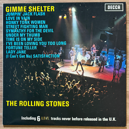 The Rolling Stones ‎– Gimme Shelter (Скандинавия 1981г.)Т