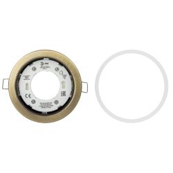 KL35 SB /1 (к) Светильник ЭРА под лампу Gx53,220V, 13W,бронза | Встраиваемые светильники Для ламп GX53