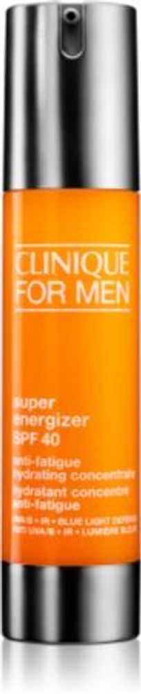 Clinique энергетический крем - гель SPF 40 For Men™ Super Energizer™ SPF 40 Anti-Fatigue Hydrating Concentrate