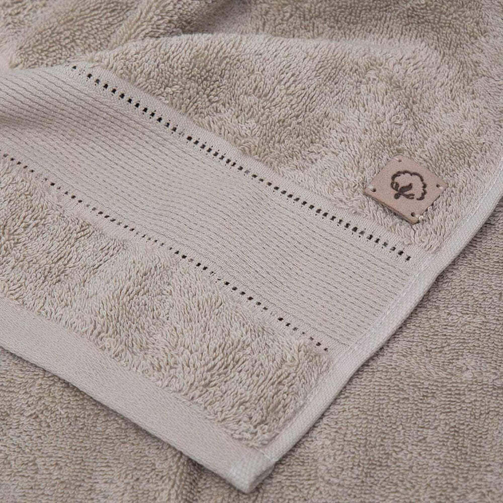 Полотенце из органического хлопка 80х150 Lida Beige