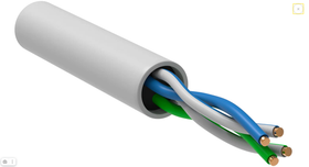 Кабель ITK BC1-C5E02-128-305-G витая пара, экранированный, CAT5e, белый