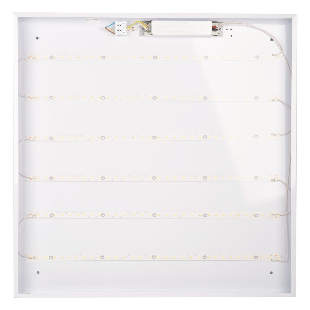 ULP-6060 28W-3950К IP40 SCHOOL WHITE Светильник светодиодный потолочный универсальный. Белый свет 3950K. 4400Лм. Корпус белый. В комплекте с и-п. ТМ Uniel.