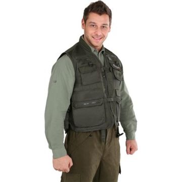 Жилет рыболовный F-02  (Хаки)