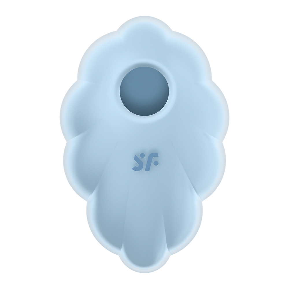 Вакуумный стимулятор клитора Satisfyer Cloud Dancer, голубой