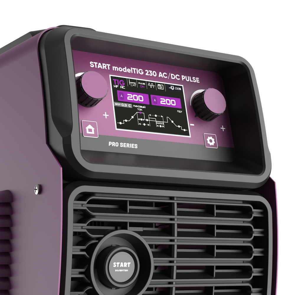 OSA START modelTIG 230 AC/DC PULSE Установка аргонодуговой сварки 3W230AP