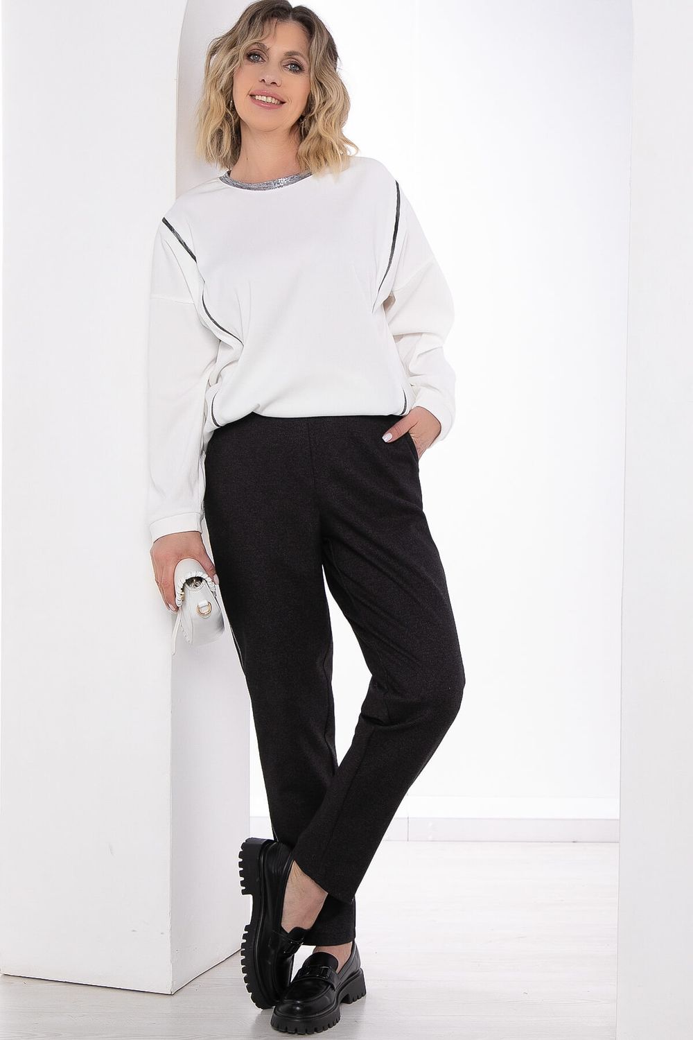 Брюки "Даллас" (блэк) НЬЮ Б8219 LT Collection