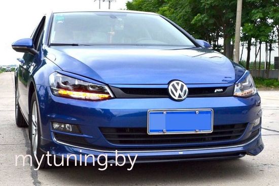 Юбка бампера V.3 для VW GOLF 7 2012-2020