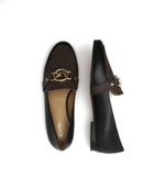 Кожаные мокасины. Michael Kors - коричневый(40F2ROFP1L)