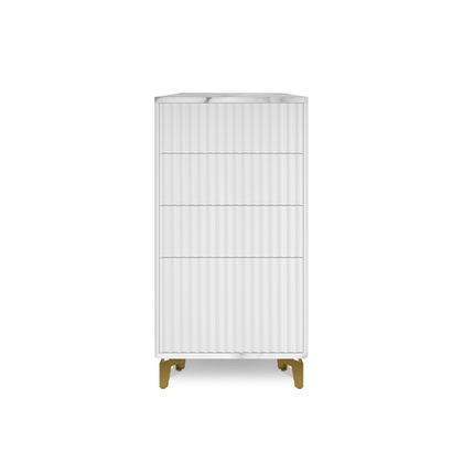 Комод ROYAL 5073 эко (Мрамор Каррара-Золото)