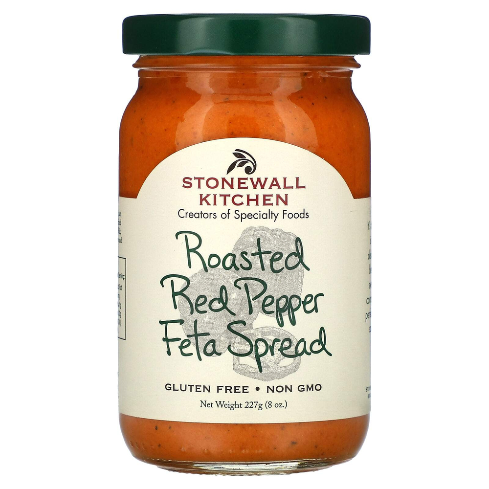 Stonewall Kitchen, паста с обжаренным красным перцем и фетой, 227 г (8 унций)