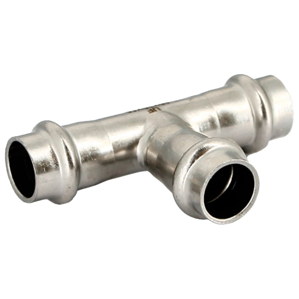 Тройник Uni-Fitt пресс 22 нерж. ст.