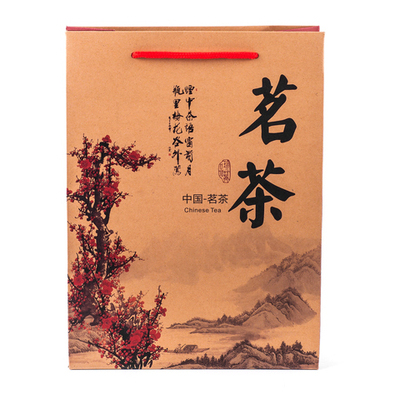 15051 Пакет подар. "Сакура" h=28,5см, l=21см, картон крафт