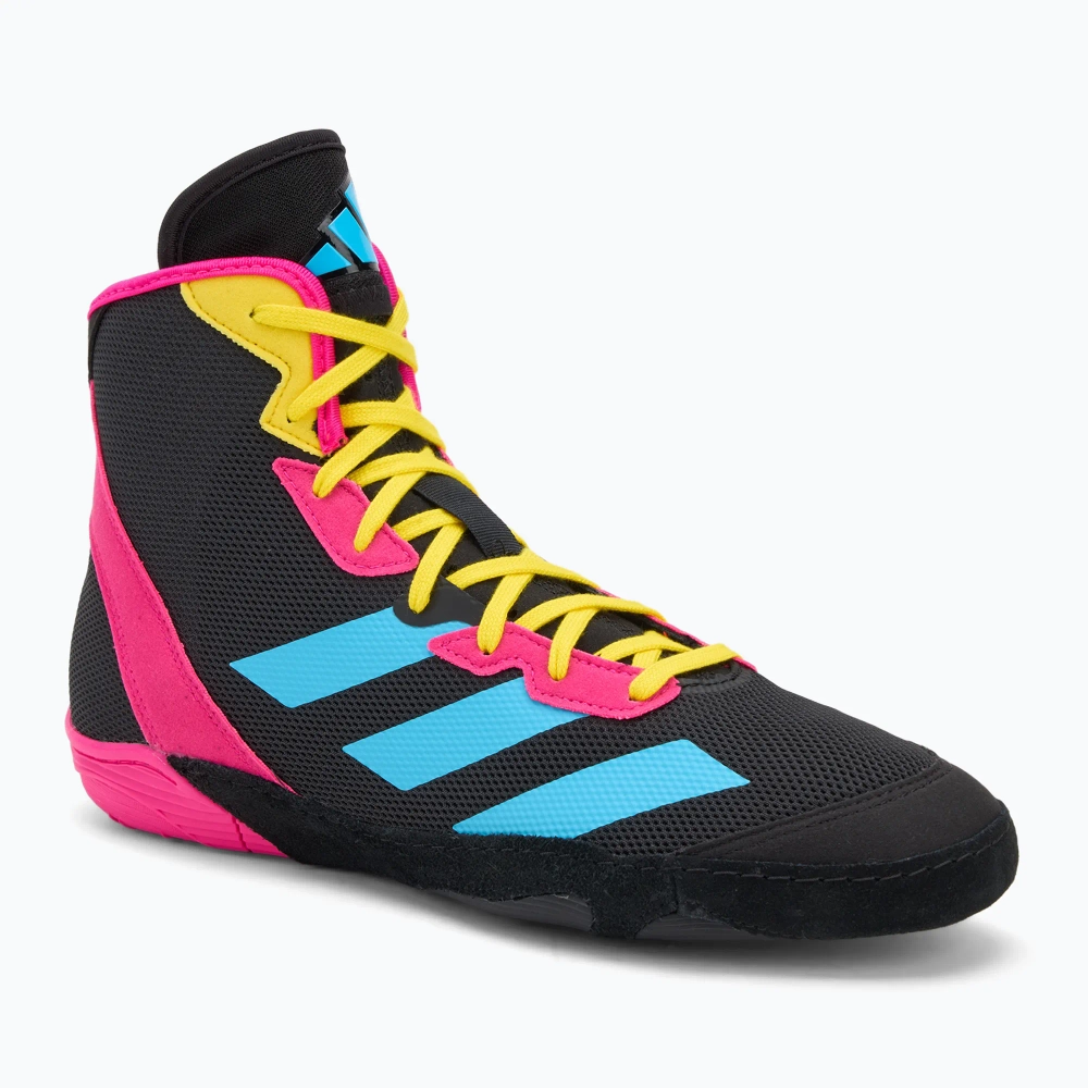 Боксёрки Adidas Adizero black/signal cyan/shock pink