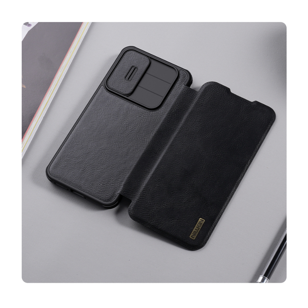 Кожаный чехол-книжка Nillkin Leather Qin Pro для Samsung Galaxy A56