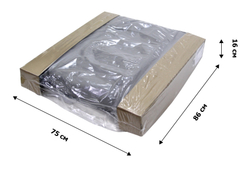 Кровать раскладная Надин п/мягкая лист 10мм арт.С408/71 (цвет ткани серый рис.без рисунка (1 шт. в уп.)