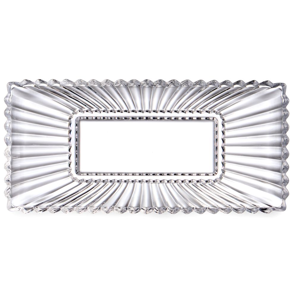 БЛЮДО СЕРВИРОВОЧНОЕ "BRILLIANCE" ПРЯМОУГОЛЬНОЕ, 38*17,5*3,5 СМ