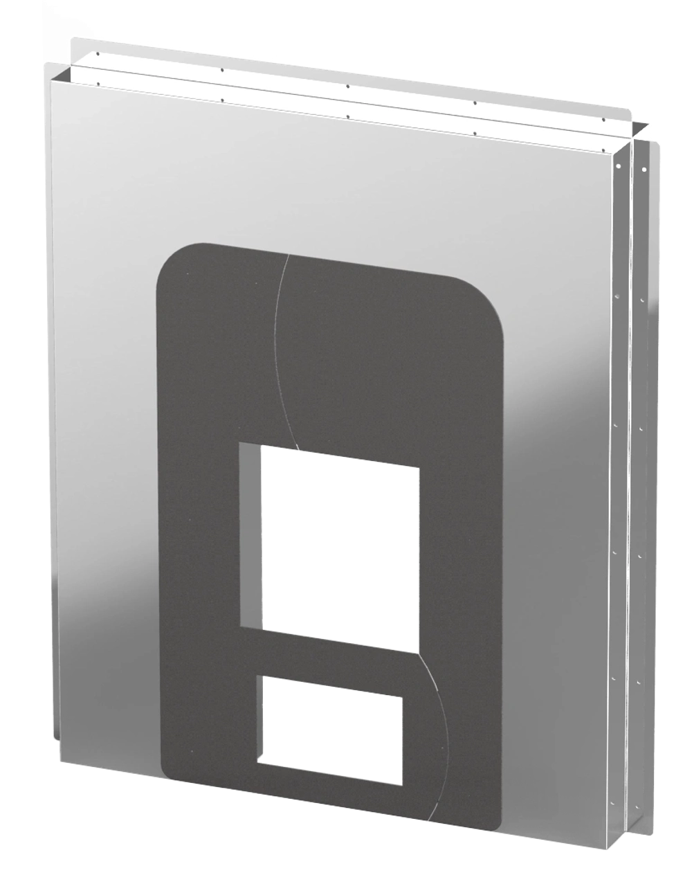 Экран фронтальный утепленный 735х605