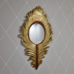Зеркало "Золотое перо", 60х3х33см, полистоун,стекло