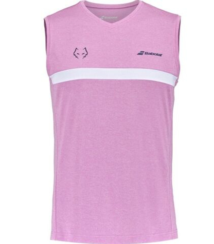 Теннисная футболка Babolat Muscle Tank Lebron - Pink