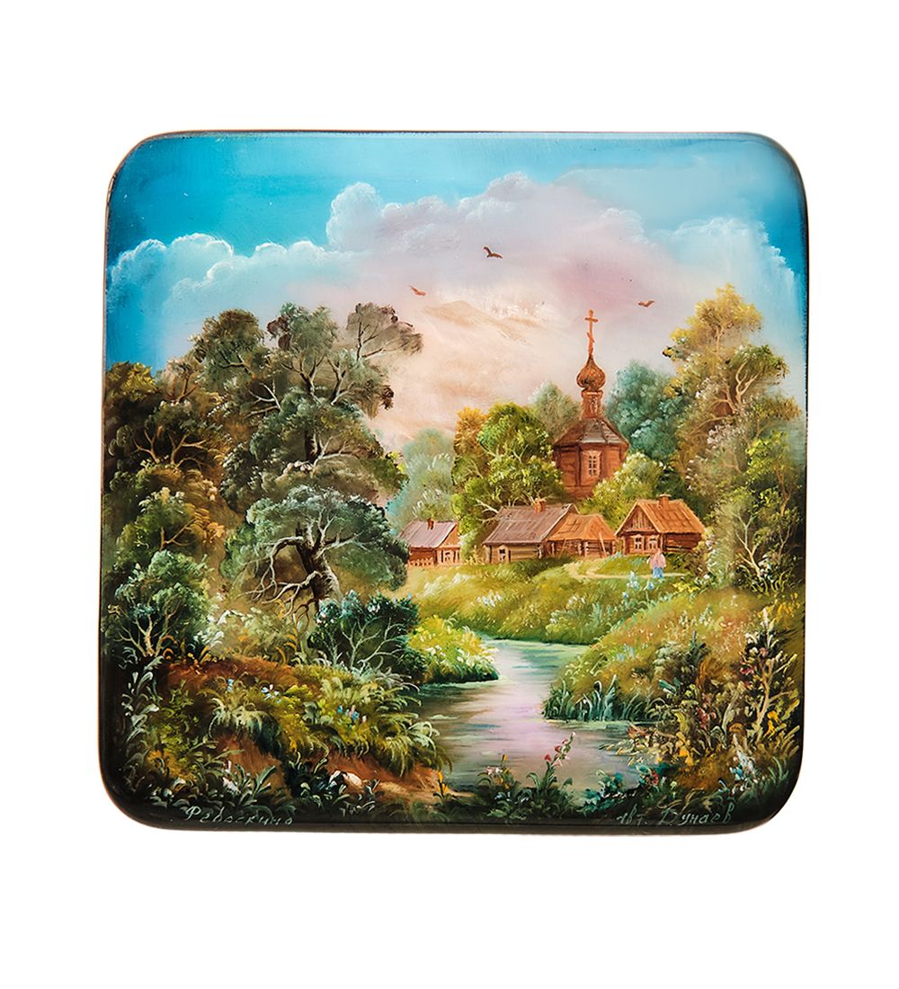 ШК-10/ 96 Шкатулка «Лето» авт. Дунаев