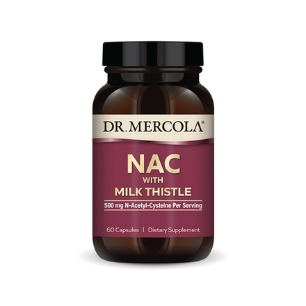 NAC with Milk Thistle 500 мг капсулы Dr.Mercola