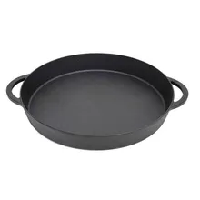 Сковорода чугунная, 36 см, две ручки, для грилей Big Green Egg XXL, XL, L