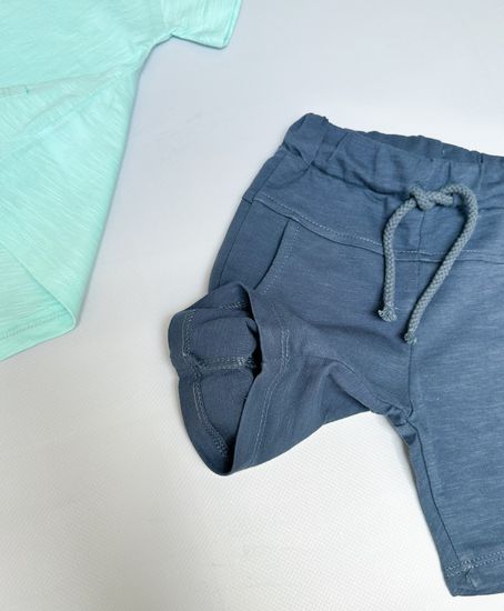 Комплект летний, Ментол/синий