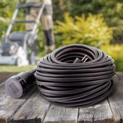 Удлинитель силовой ЭРА UPx-1e-3x1,5-20m-IP44(KG) в бухте с заземлением 1 розетка 20 м КГ 3х1,5мм2