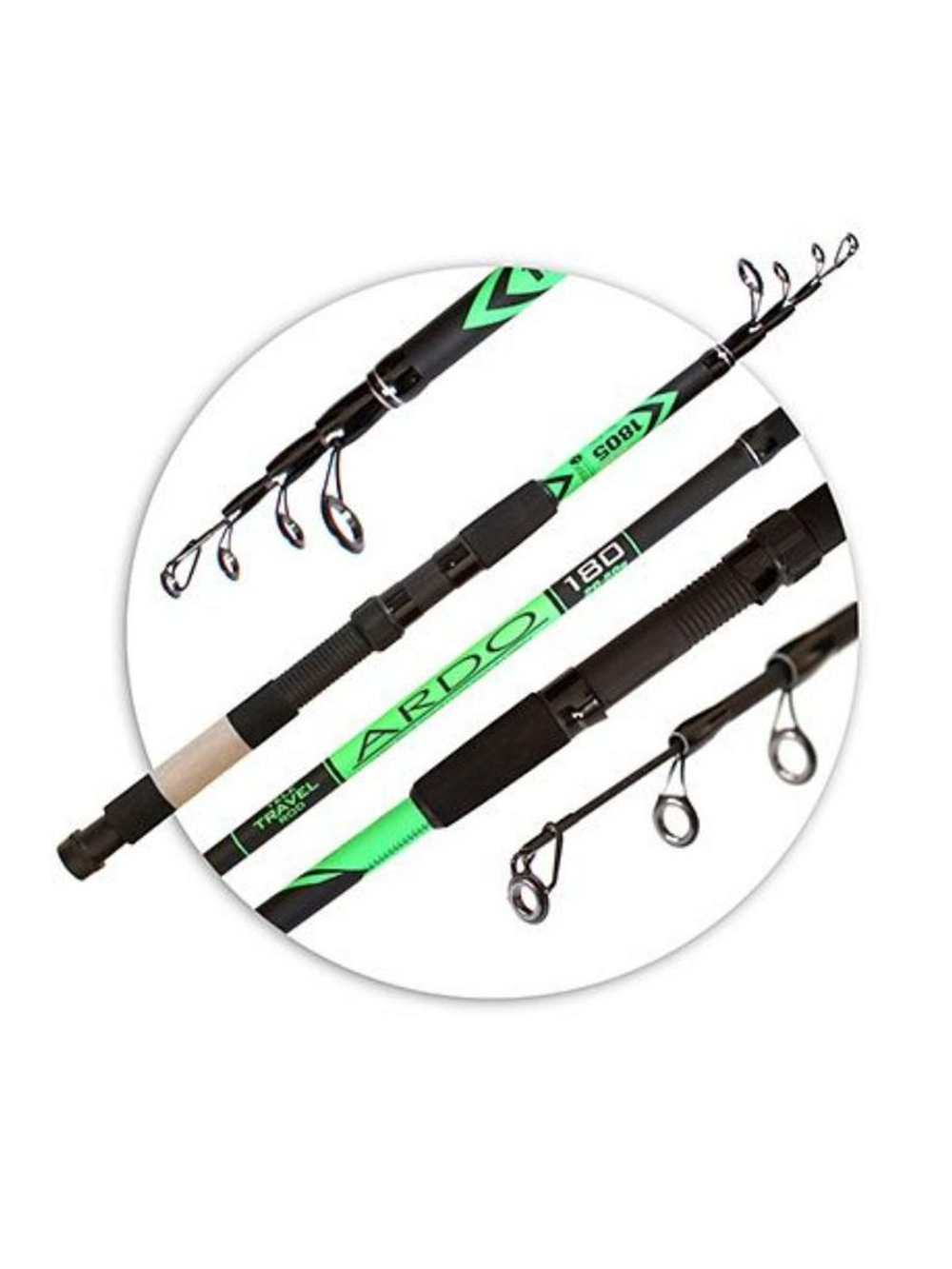 Спиннинг телескопический ARDO 1.80m 20-50g