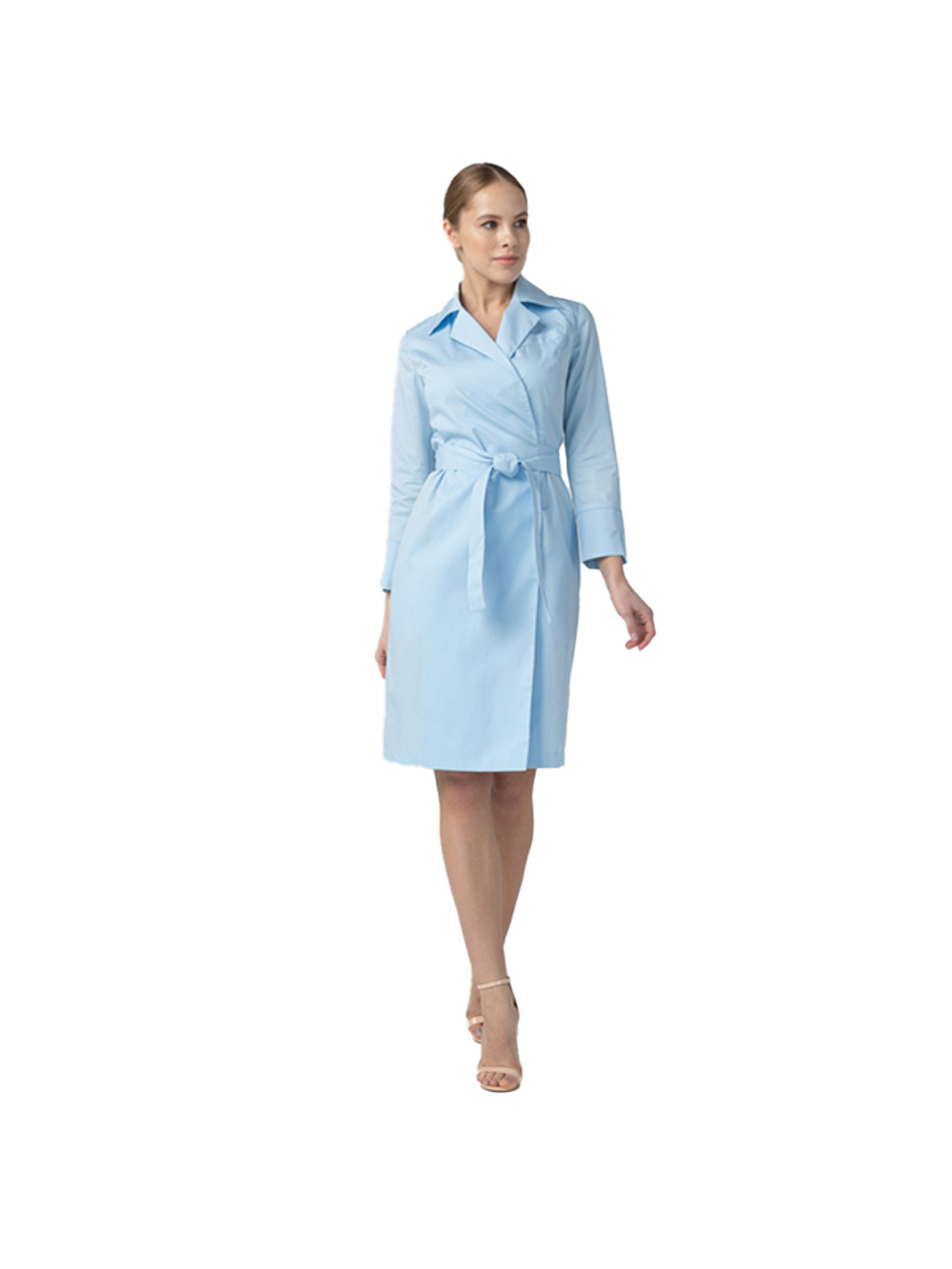 Халат медицинский женский Dr. Nice DRN290, белый, 52