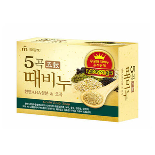 Скраб-мыло с экстрактом пяти злаков MUKUNGHWA Five Grains Scrub Soap 100 гр