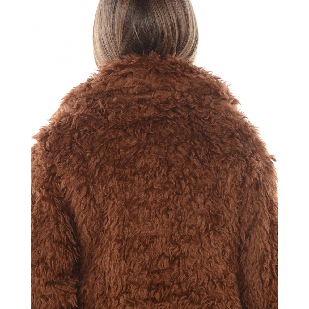 PINKO куртка GIUBBOTTO ZELINDO CABAN MARRONE