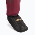 Шингарды Venum Tactical XT Shinguards black/burgundy/gold