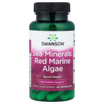 Swanson Vitamins, Sea Minerals, красные морские водоросли, 60 растительных капсул