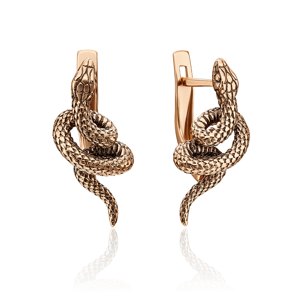 Серьги из золота 585 пробы