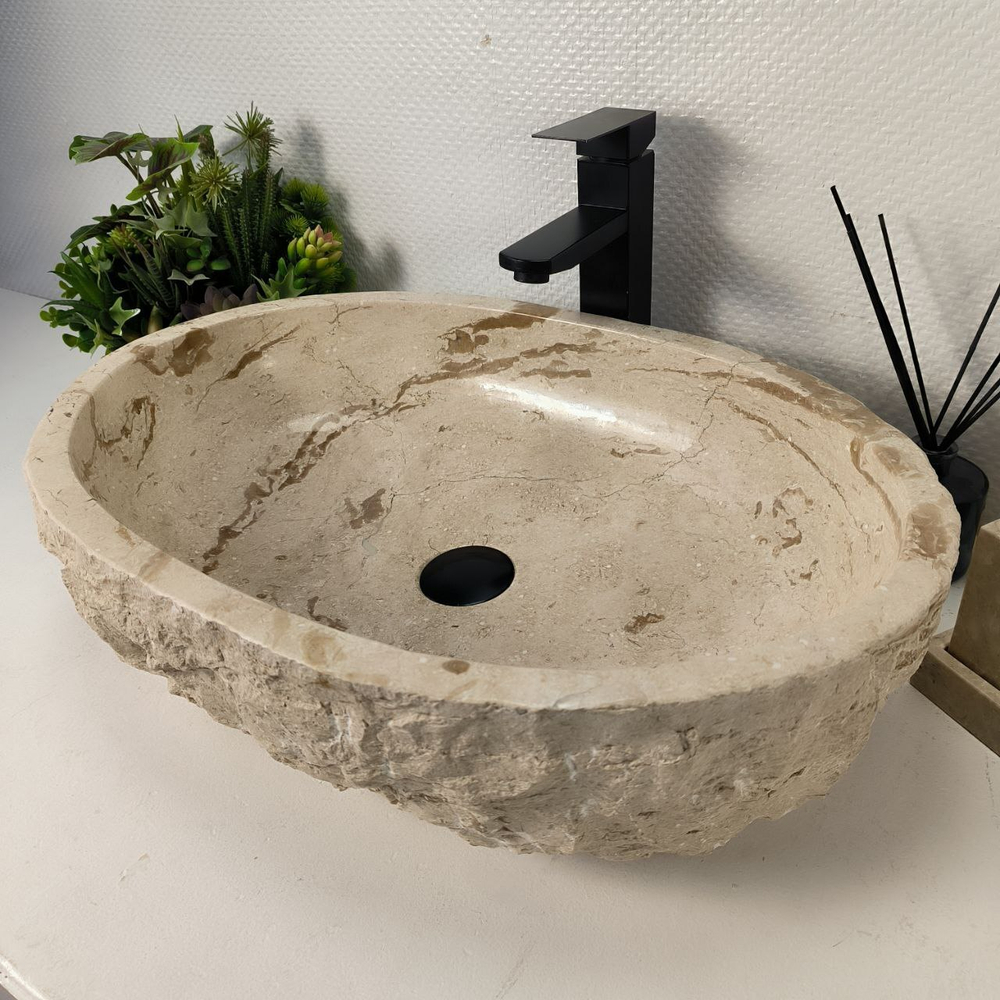 Раковина из мрамора Erozy Cream EM-64959 61*41*15 0874