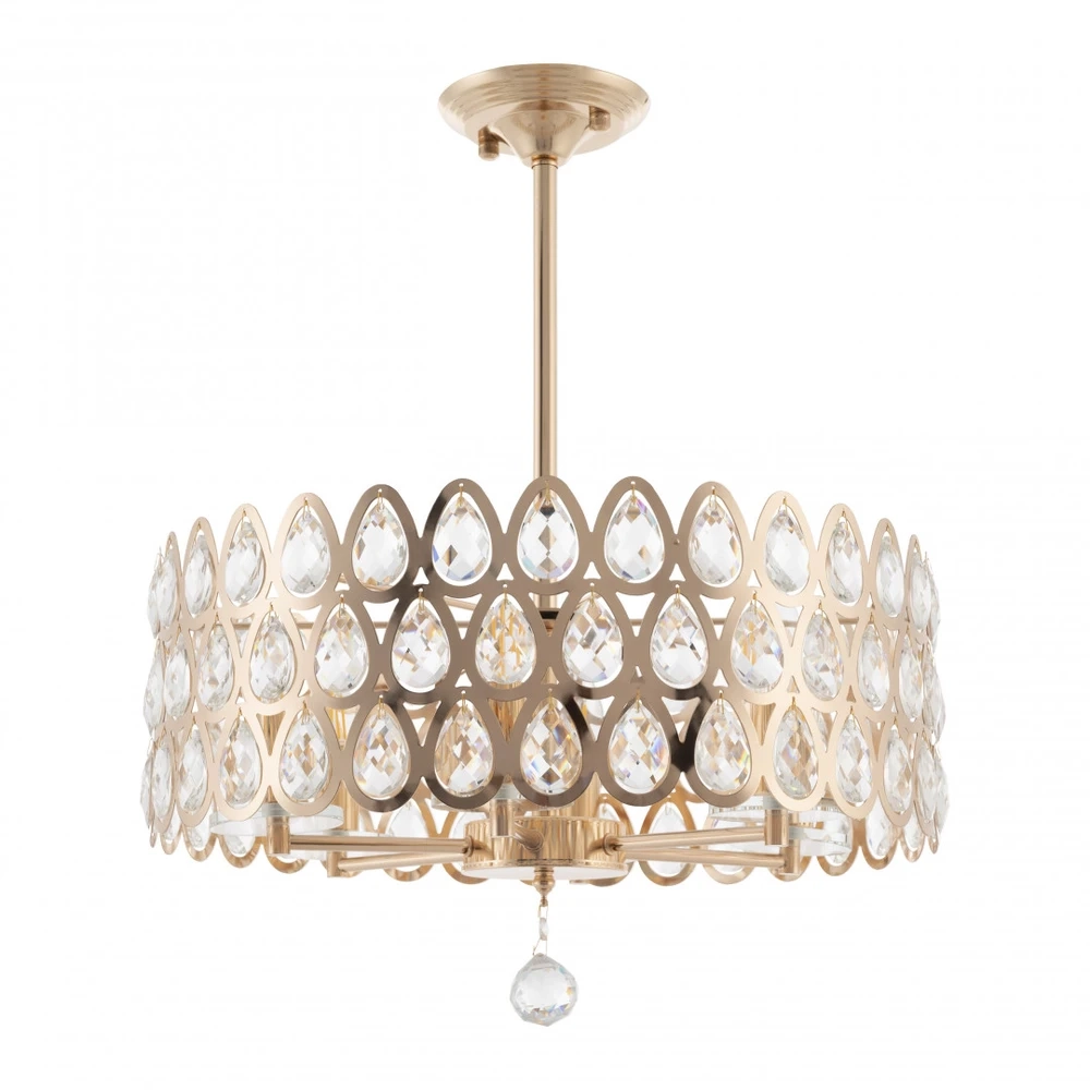 Люстра на штанге Arte Milano SORRENTO-1019 371019/6/300/490 GD