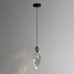 Подвесной светильник Cloyd GLOCK-A P1 / Ø8 см - черный (арт.11623)